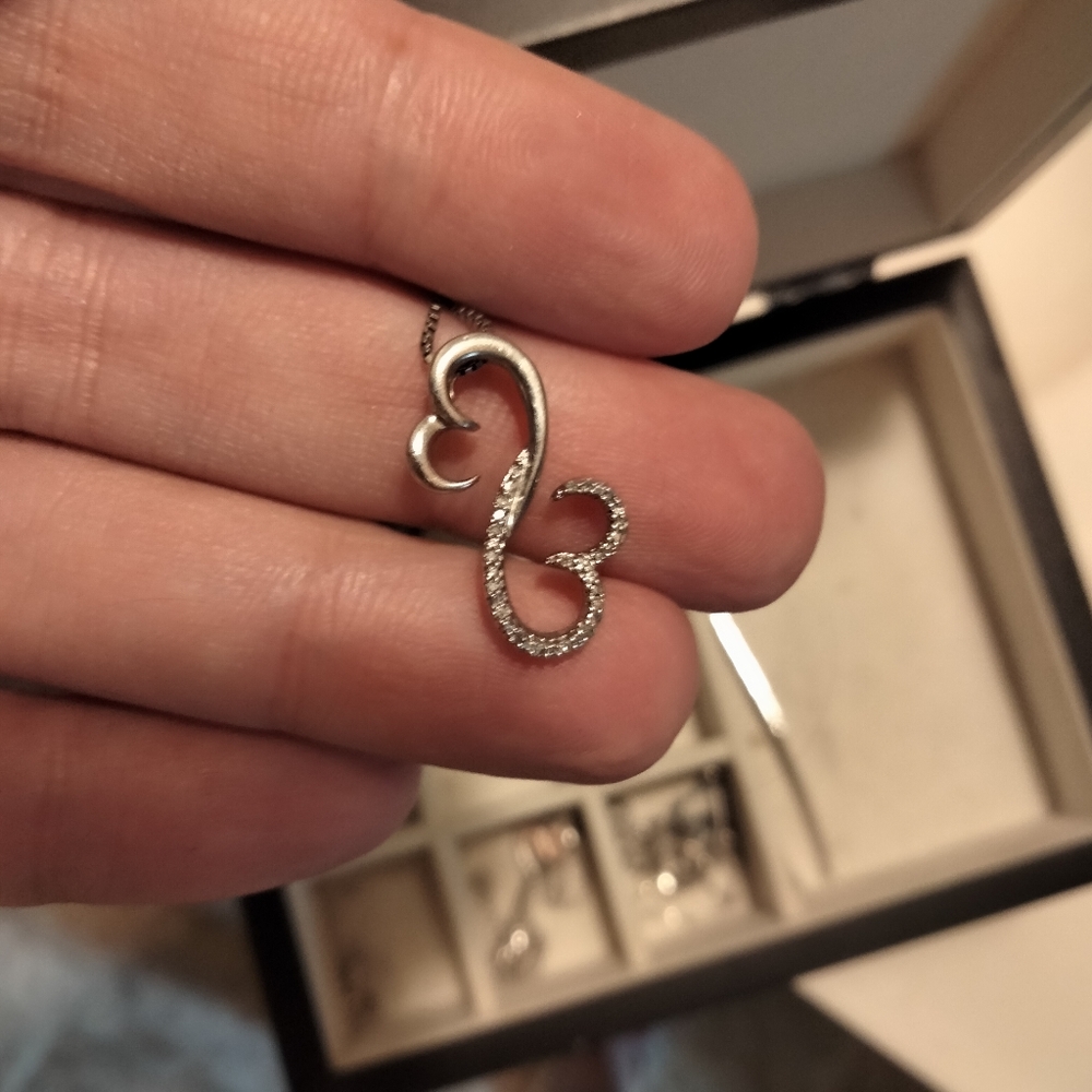 Open Heart Necklace